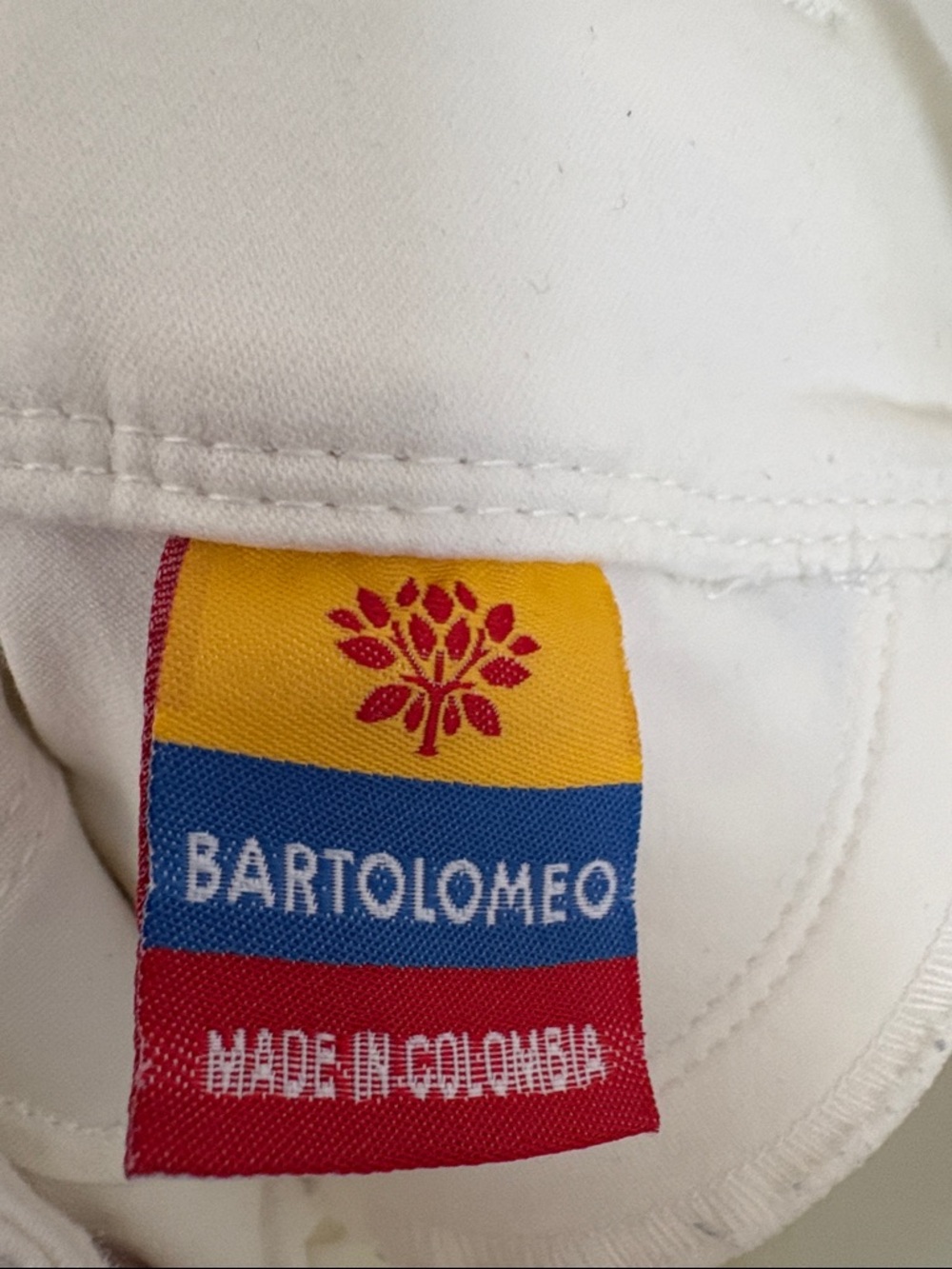 NWT [Bartolomeo] Columbian White Stretch Flare Jeans & Belt Women’s US 4/6 - Picture 11 of 15